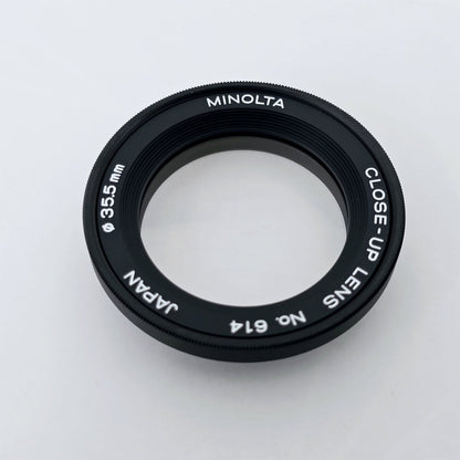 [Pre-owned] Minolta Close Up Lens No.614 35.5mm for Spotmeter F — Near MINT+++ — Japan #5286