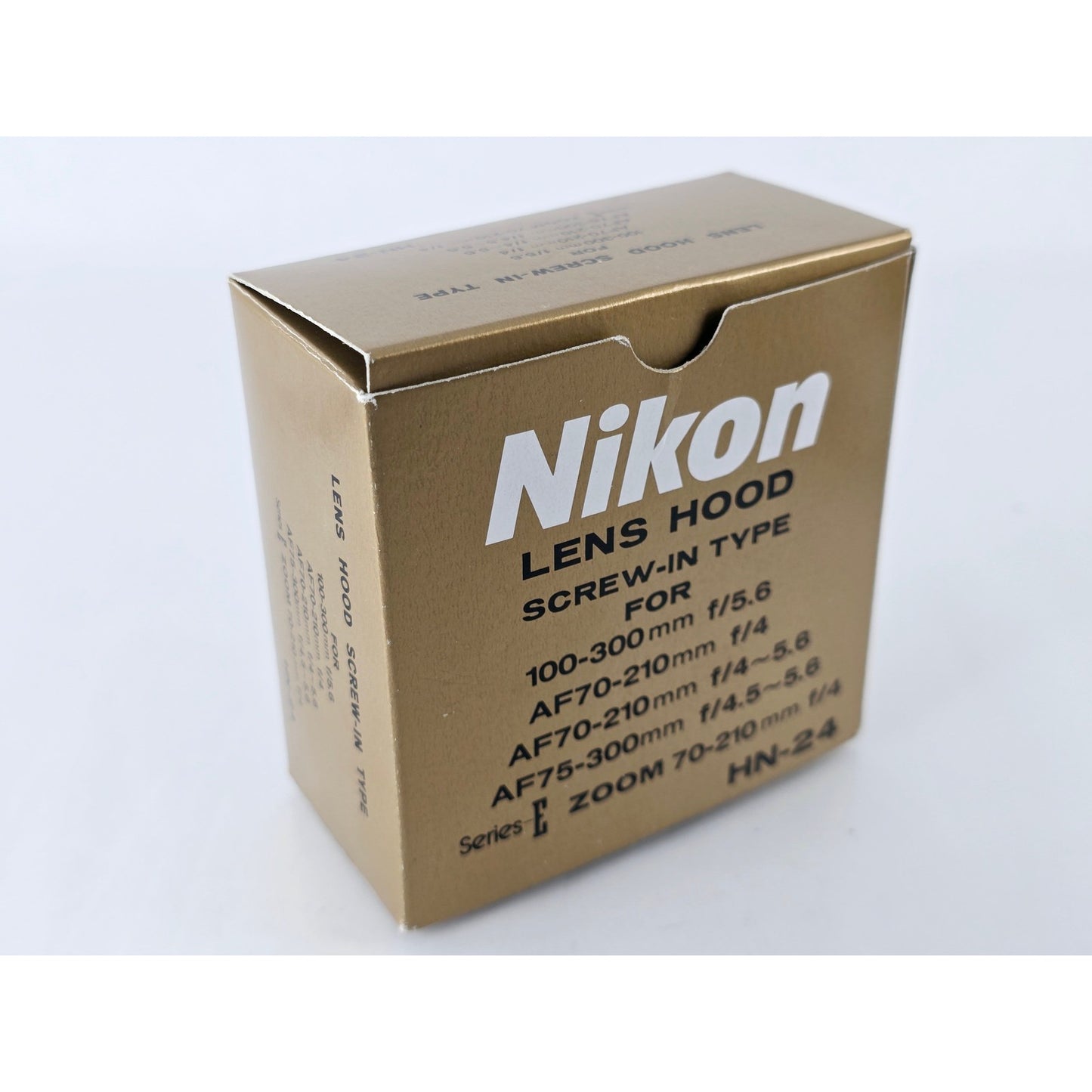 [Pre-owned] Nikon Metal Lens Hood HN-24 for 100-300mm F5.6 Series E — Unused — Japan #2965