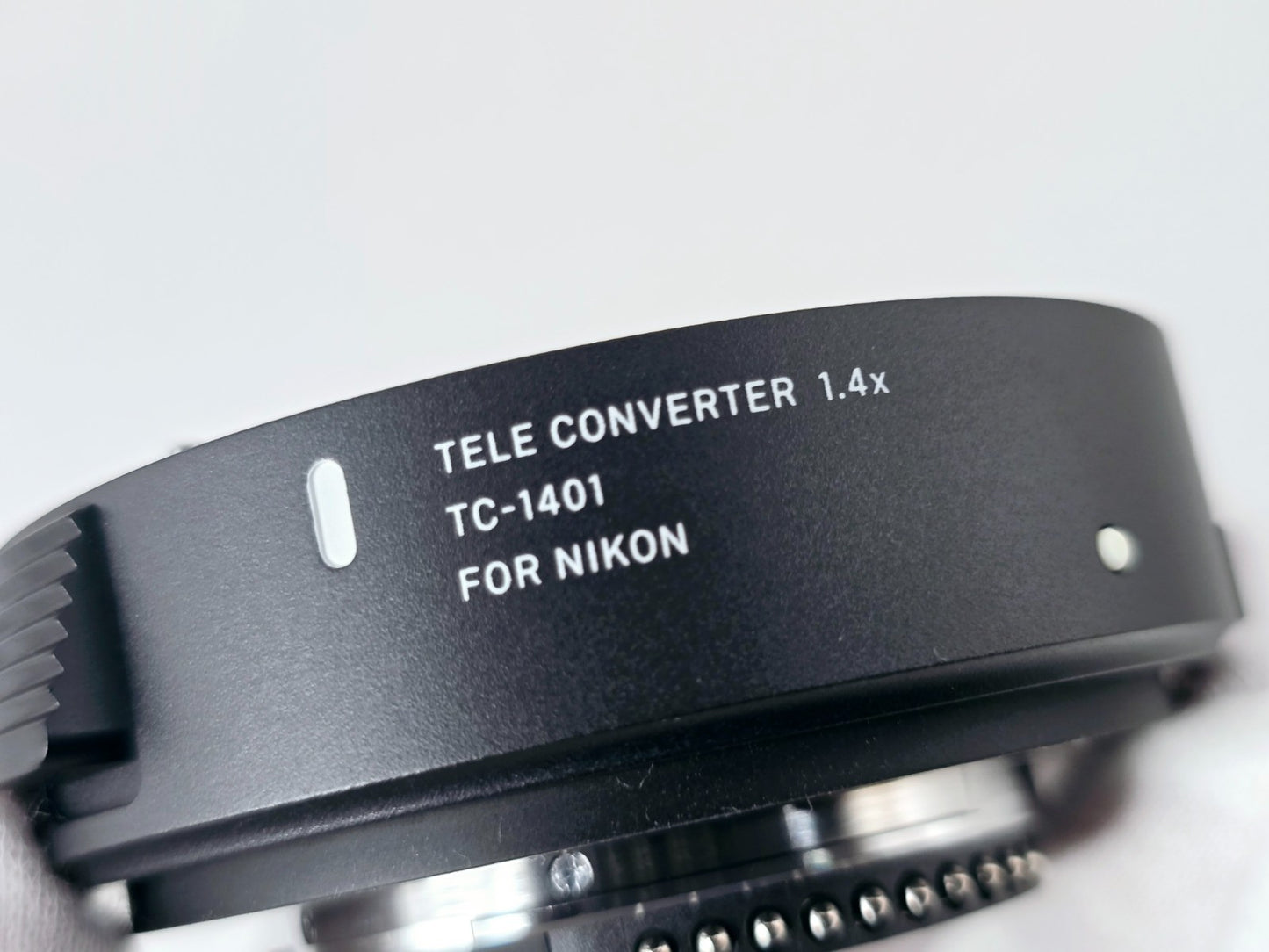 [Pre-owned] Sigma TC-1401 Tele Converter 1.4x for Nikon F Mount — Near MINT+++ — Japan #5194