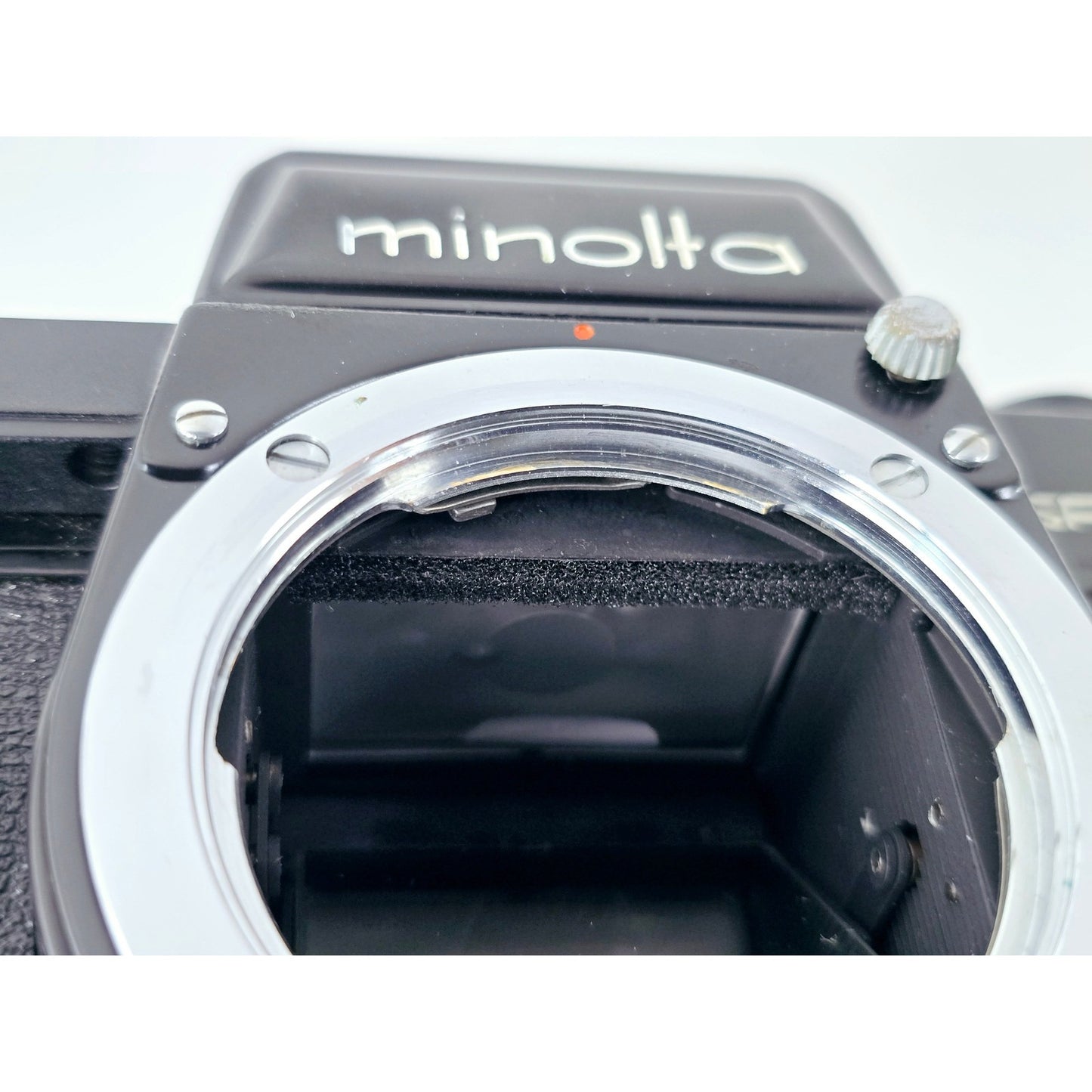 [Pre-owned] Minolta SR-1 Black 35mm Film Camera with Auto Rokkor 55mm F1.8 — Near MINT — Japan #2771