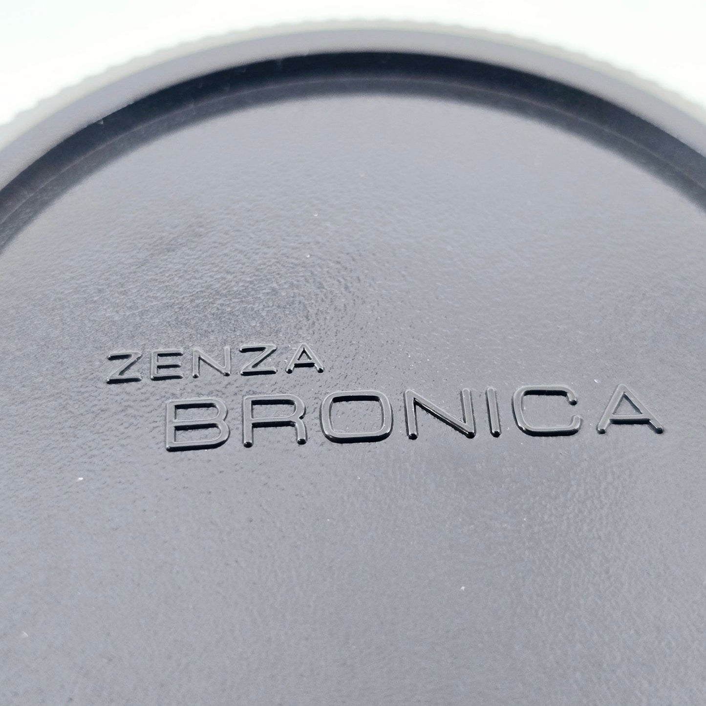 [Pre-owned] Zenza Bronica ETR Body Cap & Rear Lens Cap — Unused — Japan #1883