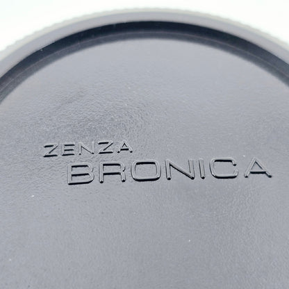 [Pre-owned] Zenza Bronica ETR Body Cap & Rear Lens Cap — Unused — Japan #1883