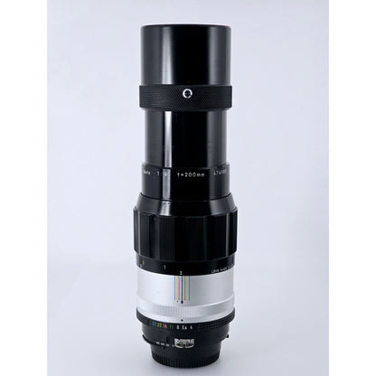 [Pre-owned] Nikon Nikkor Q Auto 200mm F4 Ai Converted Telephoto Lens — Near MINT — Japan #4410