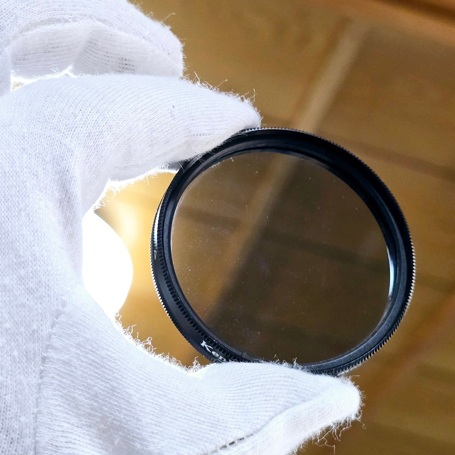 [Pre-owned] Kenko MC Y2 SY-48 / PL 55mm Lens Filter — Near MINT — Japan #4285