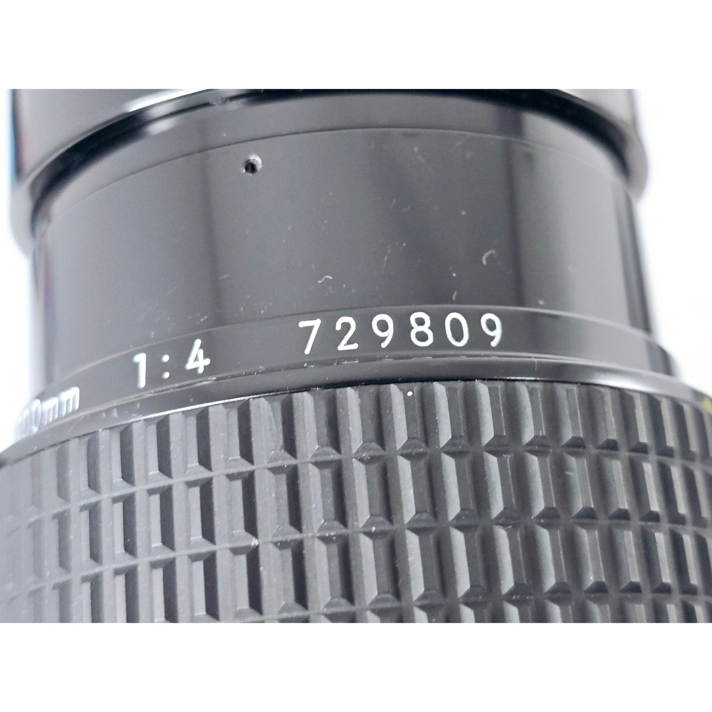 [Pre-owned] Nikon Ai Nikkor 200mm F4 MF Telephoto Lens — Near MINT — Japan #3199