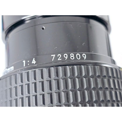 [Pre-owned] Nikon Ai Nikkor 200mm F4 MF Telephoto Lens — Near MINT — Japan #3199