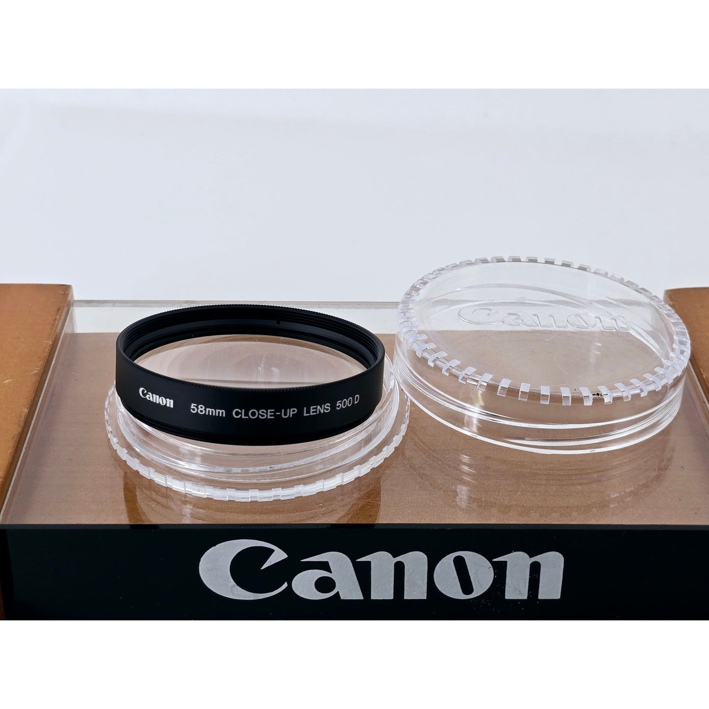 [Pre-owned] Canon 58mm Close-up Lens 500D Macro Filter for EF FD Lens — Near MINT — Japan #4989