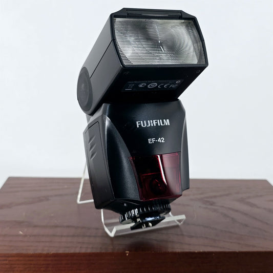 [Pre-owned] Fujifilm EF-42 Shoe Mount Flash for FinePix X-Series — Excellent+++++ — Japan #5327