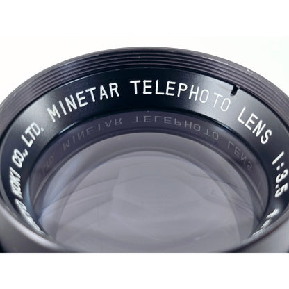 [Pre-owned] Tokyo Koki Minetar Telephoto 135mm F3.5 MF Lens — Near MINT — Japan #3434