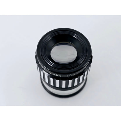 [Pre-owned] Peak Scale Lupe Loupe 10x Magnifier No.1983 — Near MINT — Japan #4707