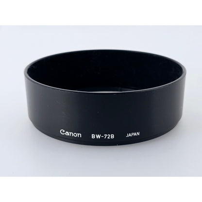 [Pre-owned] Canon BW-72B Plastic Lens Hood for FD 35-105mm F3.5 — Near MINT — Japan #4774