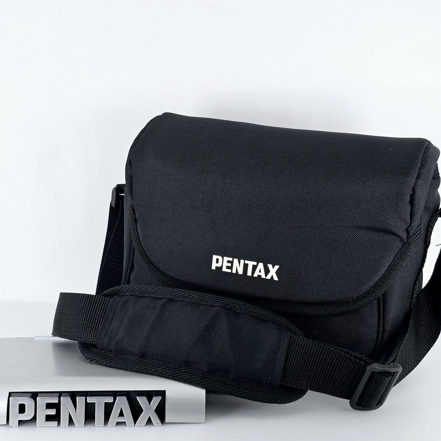 [Pre-owned] Pentax Soft Camera Bag Shoulder Case — Near Mint+++ — Japan #5516
