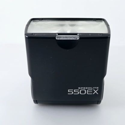 [Pre-owned] Canon Speedlite 550EX Shoe Mount Flash for EOS EF — Near Mint+++ — Japan #5548