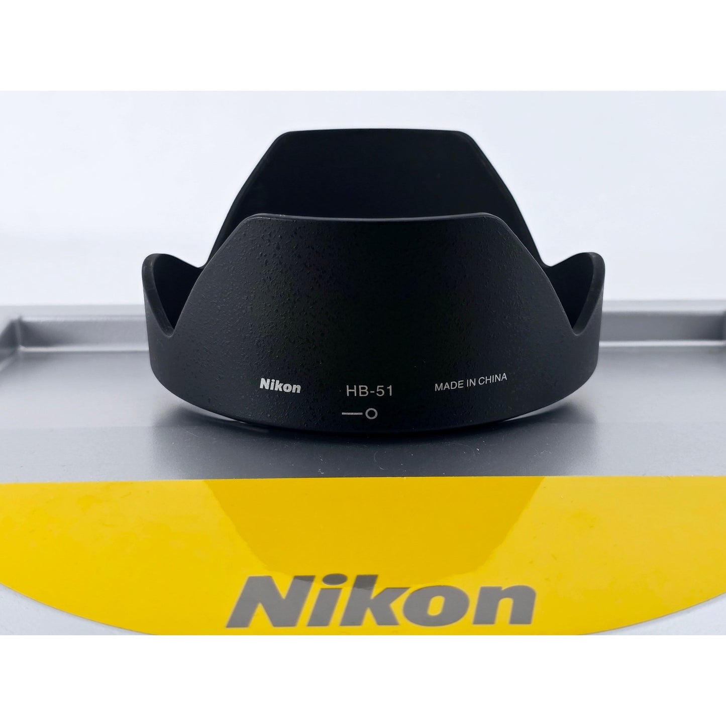 [Pre-owned] Genuine Nikon HB-51 Bayonet Lens Hood for 24mm F1.4G — MINT — Japan #4999