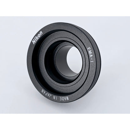 [Pre-owned] Nikon EMA-1 Fieldscope Eyepiece Mount Adapter — Unused — Japan #4802