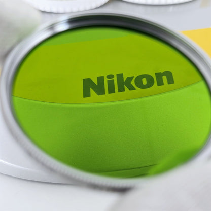 [Pre-owned] Nikon 52mm Filter Set (A12 X0 X1 Y48 B2 R60, 6 pcs) — Near Mint — Japan #5397
