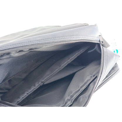 [Pre-owned] Genuine Minolta Camera Lens Shoulder Bag Nylon Black — Near MINT — Japan #5069