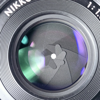 [Pre-owned] Nikon Ai-S Nikkor 50mm f/1.8 MF Pancake Prime Lens — Near Mint — Japan #5734
