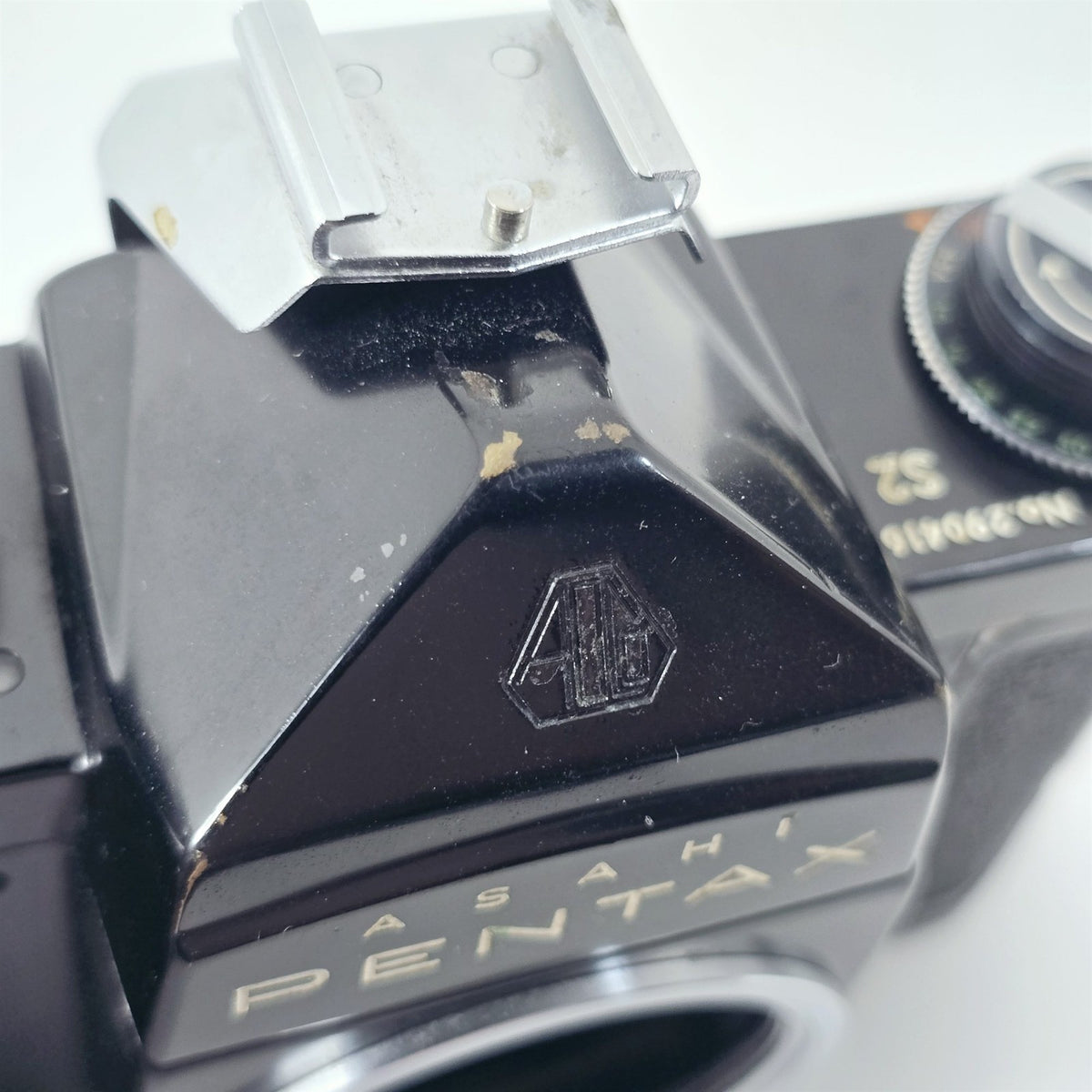 [Pre-owned] Pentax S2 Black SLR 35mm Film Camera with SMC Takumar 55mm f/1.8 — Excellent+++++ — Japan #5862