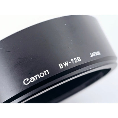 [Pre-owned] Canon BW-72B Plastic Lens Hood for FD 35-105mm F3.5 — Near MINT — Japan #4774