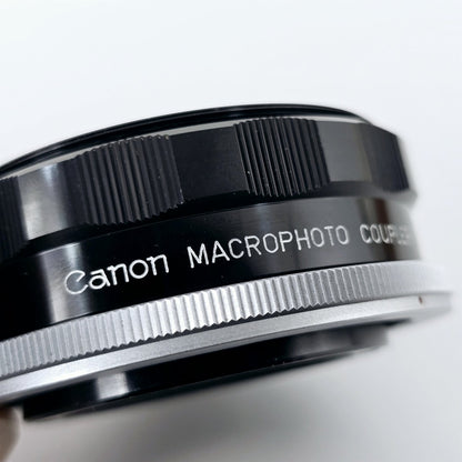 [Pre-owned] Canon Macro Photo Coupler FL 58mm for Bellows Macro Lens — Mint — Japan #5433