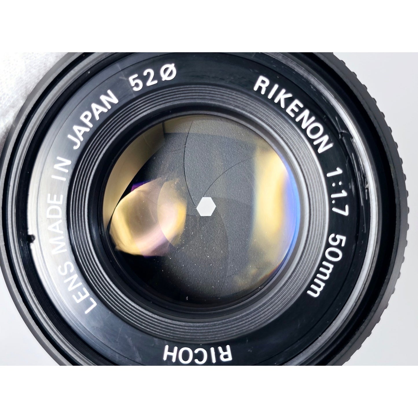[Pre-owned] Ricoh XR 7 SLR 35mm Film Camera with Rikenon 50mm F1.7 — Near MINT — Japan #3474