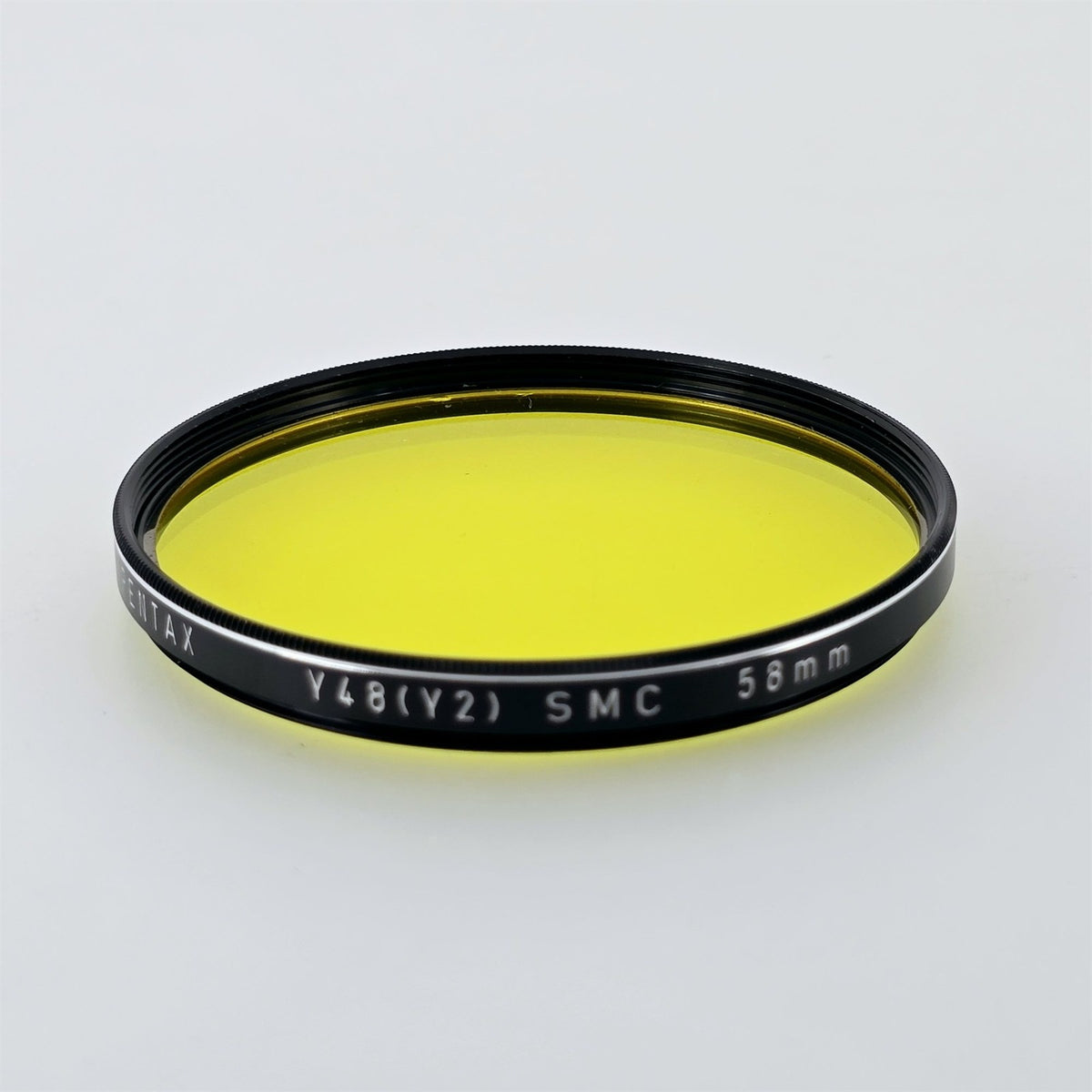 [Pre-owned] Pentax SMC 58mm Y48 (Y2) Yellow Lens Filter — Near Mint — Japan #5596
