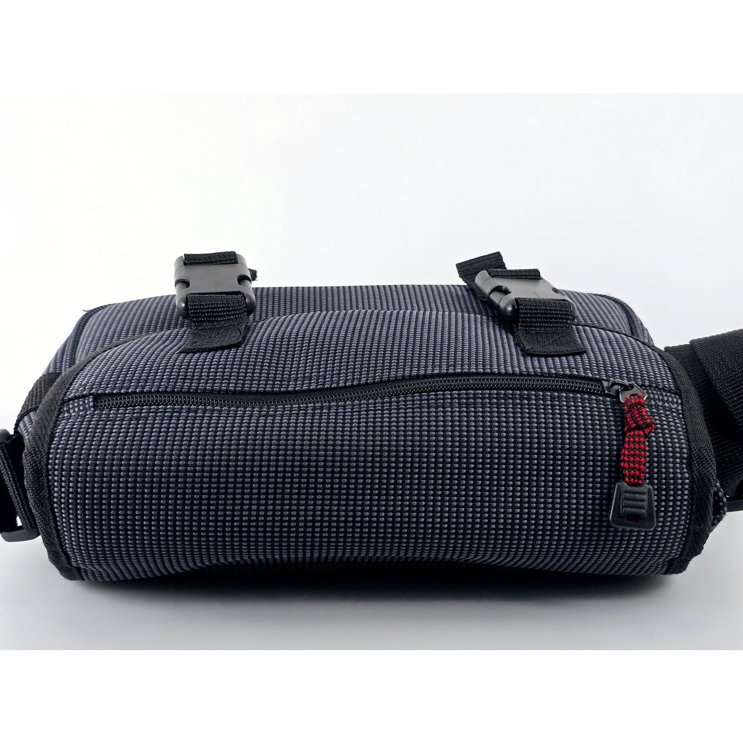 [Pre-owned] Genuine Canon Camera Lens Shoulder Bag Nylon Black — Near MINT — Japan #4804