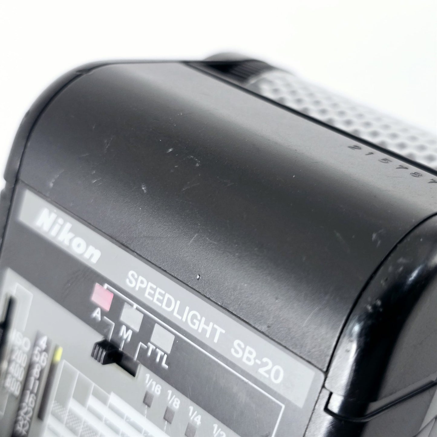 [Pre-owned] Nikon Speedlight SB-20 Shoe Mount Flash — Excellent+++++ — Japan #5493