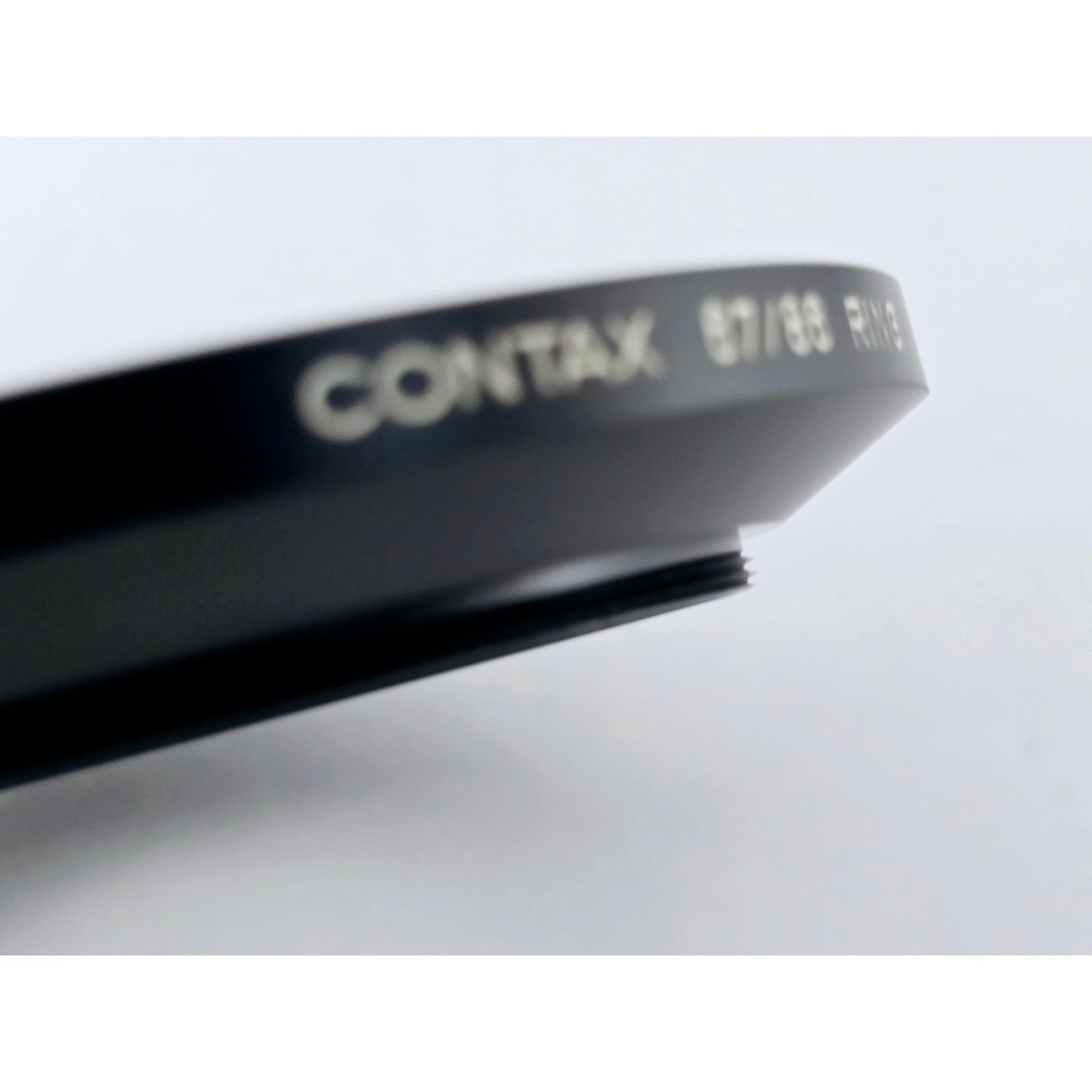 [Pre-owned] Contax Metal Lens Hood 4 with 67/86 Adapter Ring Set — MINT — Japan #4229