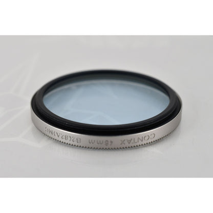 [Pre-owned] Contax 46mm B2 (82A) MC Lens Filter — Near MINT — Japan #2195