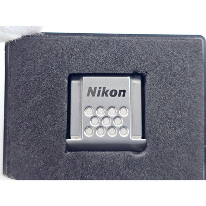[Pre-owned] Genuine Nikon ASC-01 Accessory Shoe Cover Silver — Unused — Japan #5121