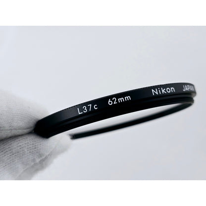 [Pre-owned] Genuine Nikon L37c 62mm UV Lens Filter — MINT — Japan #4879