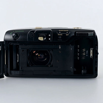 [Pre-owned] Olympus OZ 120 Zoom Point & Shoot 35mm Film Camera Black — Near Mint — Japan #5652