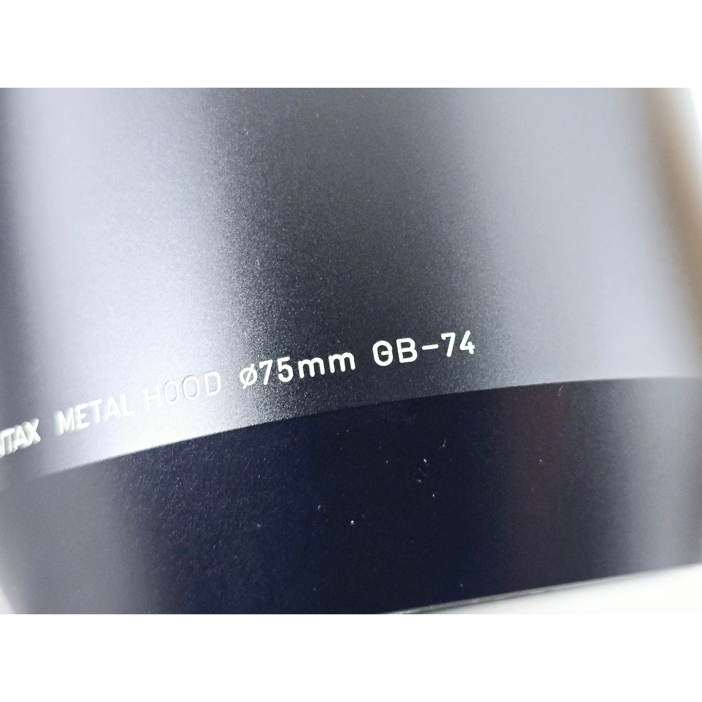 [Pre-owned] Contax GB-74 Metal Lens Hood Genuine for 645 Sonnar 210mm F4 — Unused — Japan #4814