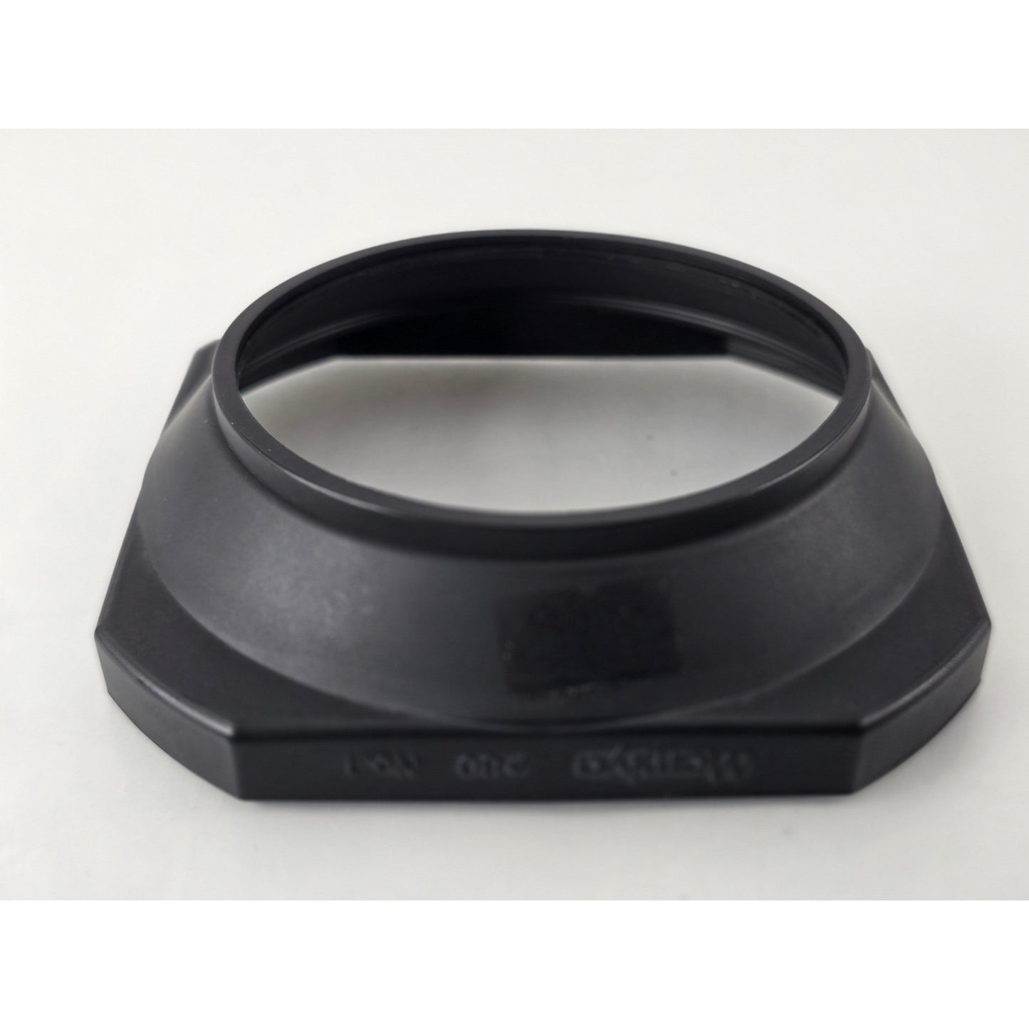 [Pre-owned] Mamiya 80mm No.1 Rubber Lens Hood for RZ/RB 50mm-65mm or M645 — MINT — Japan #2976