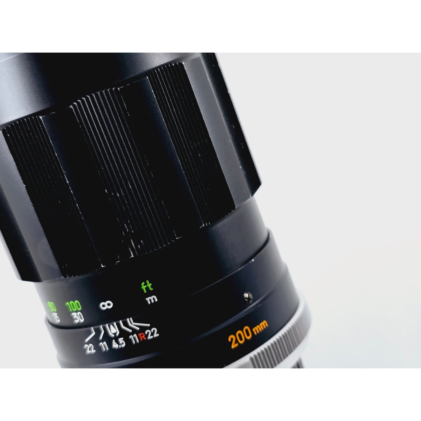 [Pre-owned] Minolta MC Tele Rokkor-PE 200mm F4.5 Telephoto MF Lens — Near MINT+++ — Japan #2598