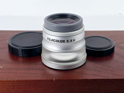 [Pre-owned] Fujicolor Fuji Professional Loupe 5.5x Magnifier — Near MINT — Japan #5166