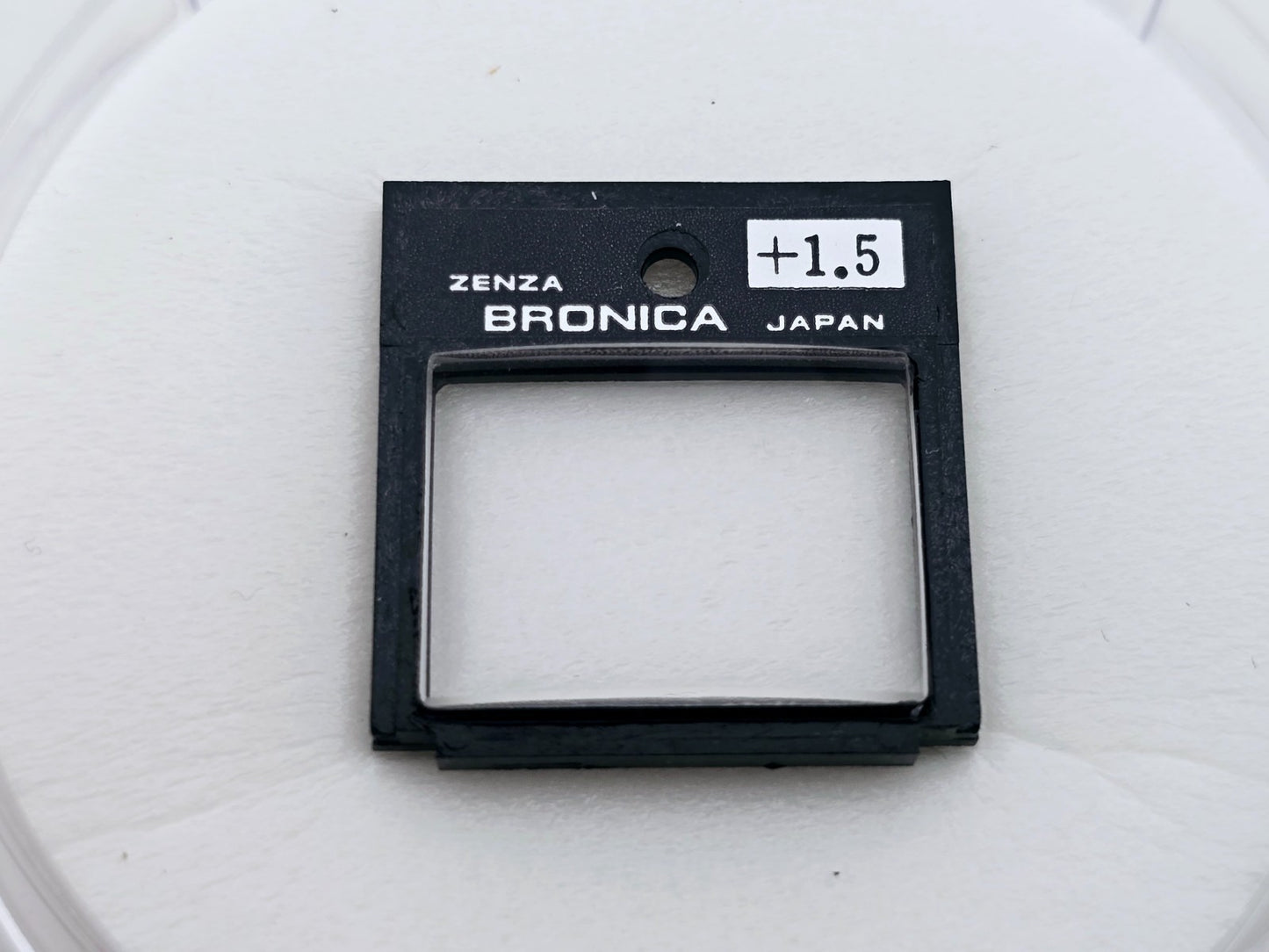 [Pre-owned] Bronica Eye Correction Lens Diopter +1.5 Viewfinder — Near Mint — Japan #5042