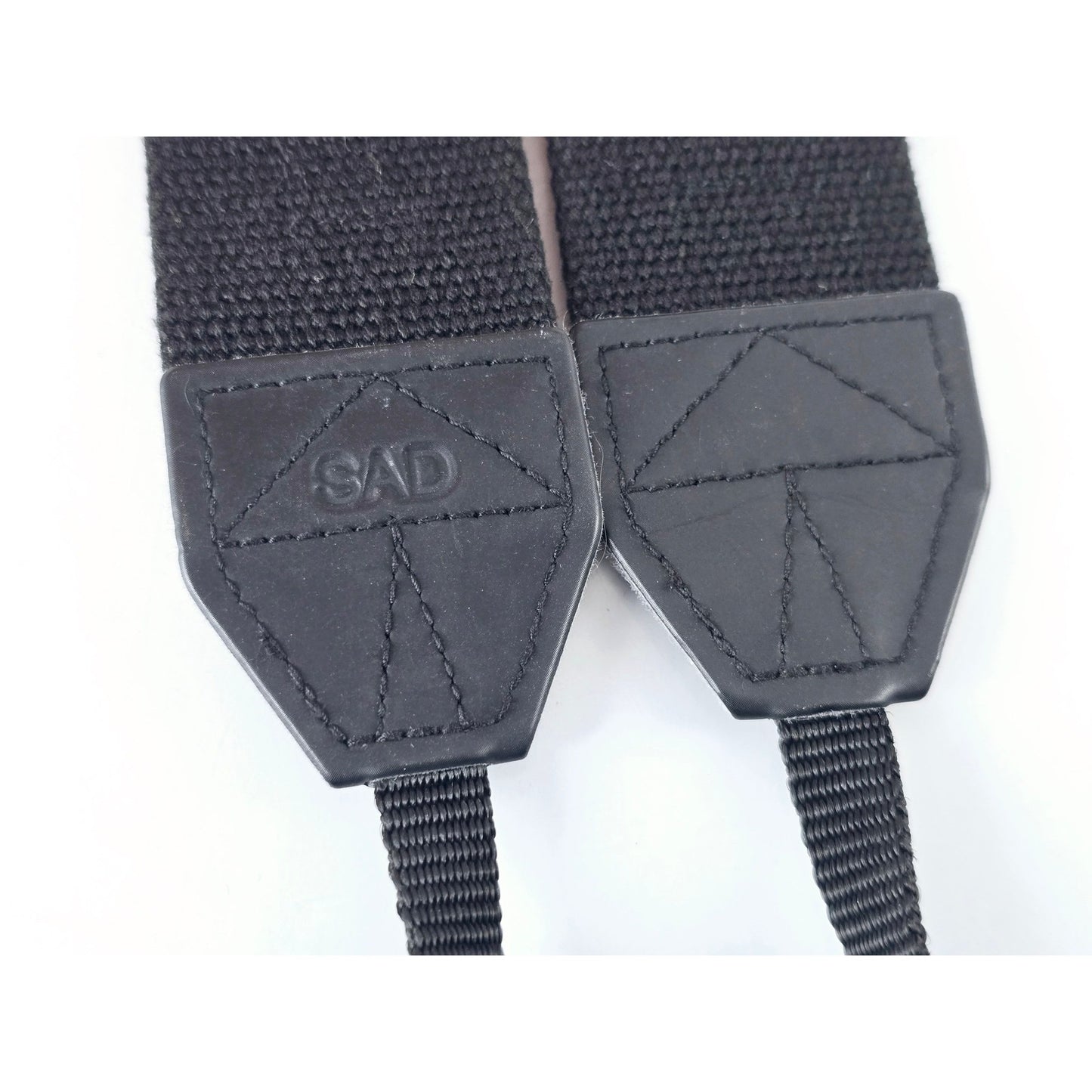 [Pre-owned] Nikon Genuine Camera Neck Strap Black 1.5in (3.8cm) — Near MINT — Japan #3015
