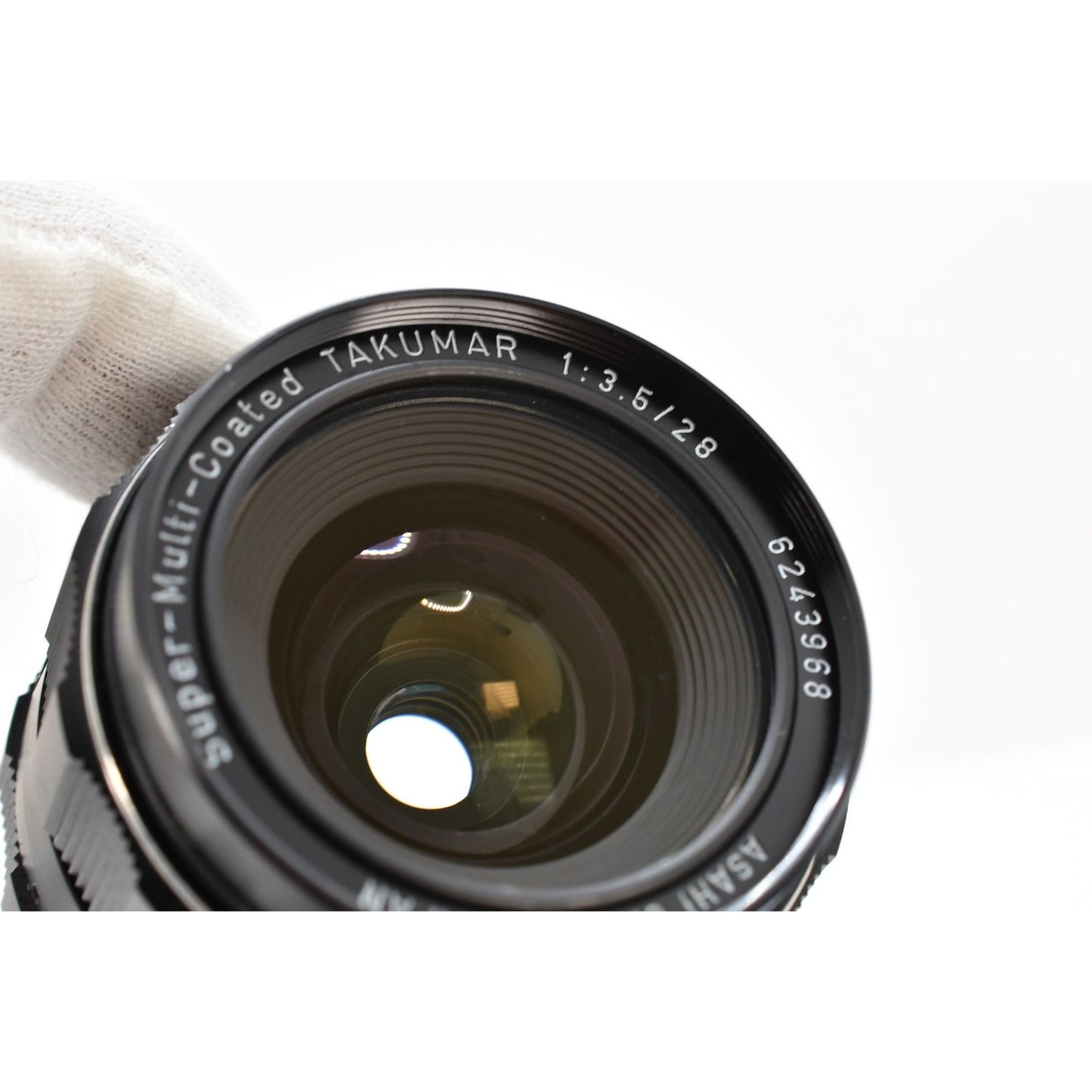 [Pre-owned] Pentax SMC Super-Multi-Coated Takumar 28mm f3.5 MF Lens M42 — Near MINT — Japan #2336