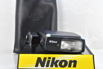 Tested🌸[MINT] Nikon Genuine Speedlight SB-27 Shoe Mount Flash w/Case From Japan