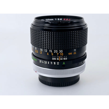 [Pre-owned] Canon FD 100mm F2.8 S.S.C. MF Telephoto Lens — Near MINT — Japan #4836