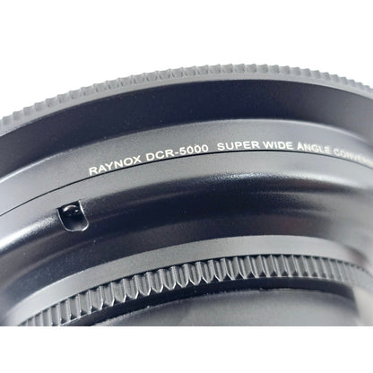 [Pre-owned] Raynox DCR-5000 Super Wide Angle Conversion Lens 0.5X — Near MINT — Japan #4781