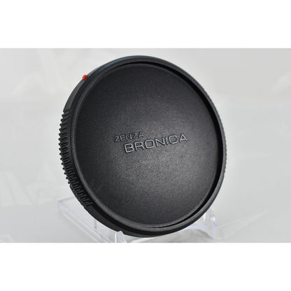 [Pre-owned] Zenza Bronica ETR Body Cap & Rear Lens Cap — Top MINT — Japan #2186