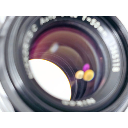 [Pre-owned] Nikon Nikkor-S.C Auto 50mm f/1.4 Non-Ai MF Lens — Near MINT — Japan #3124