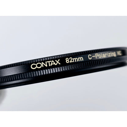 [Pre-owned] Contax 82mm C-Polarizing MC Lens Filter Genuine — Near MINT+++ — Japan #4919