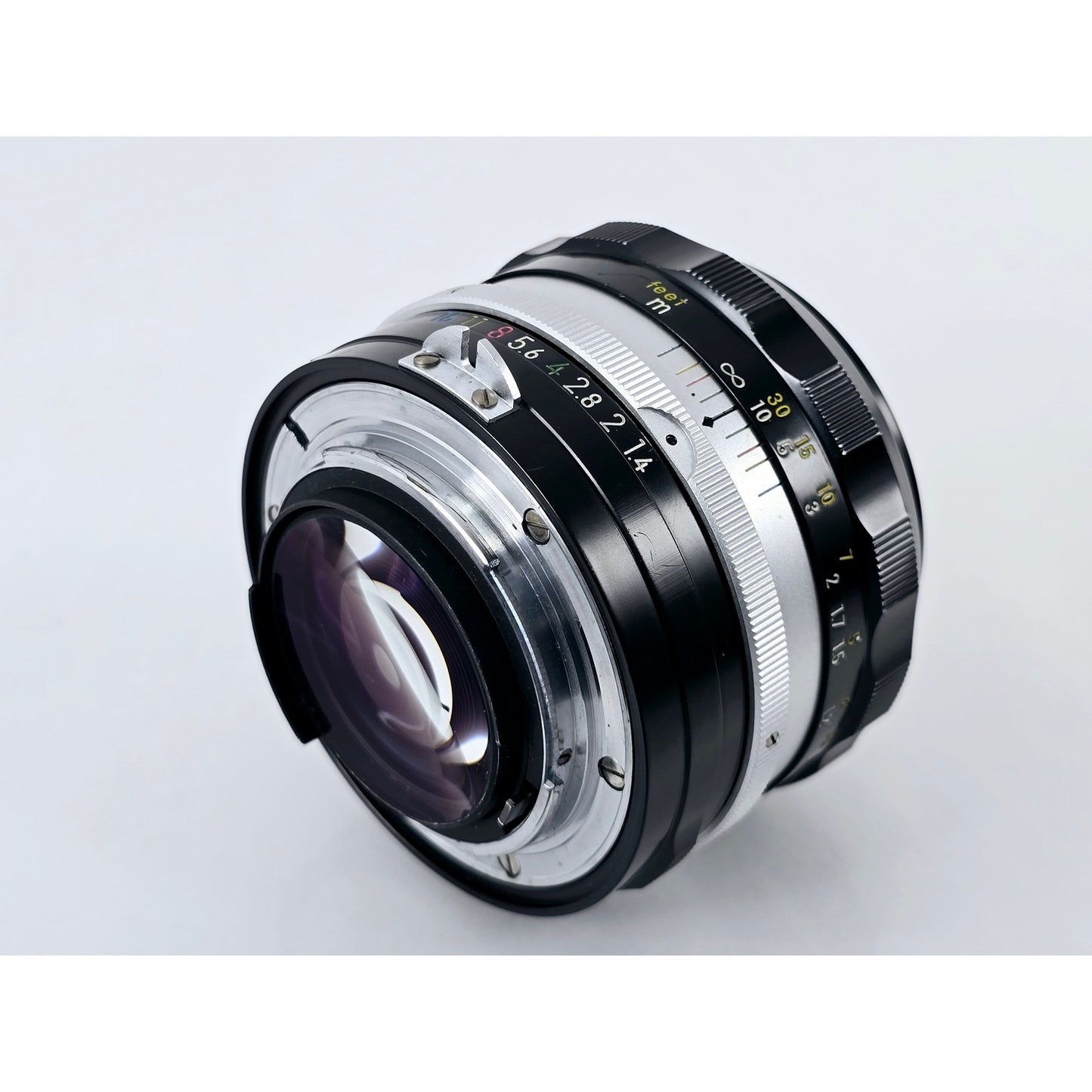 [Pre-owned] Nikon Non-Ai Nikkor-S.C Auto 50mm F1.4 MF Lens for F F2 — Near MINT — Japan #3125