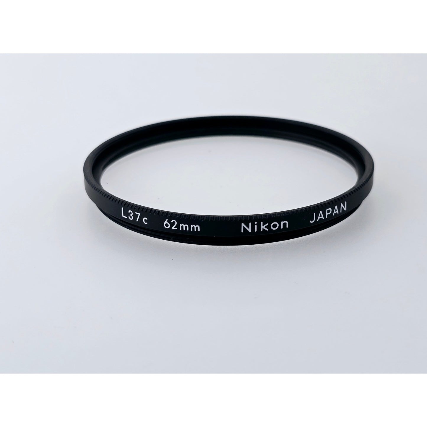 [Pre-owned] Nikon L37C L1BC 62mm Lens Filter (Set of 2) — Near MINT — Japan #5005