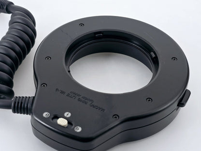 [Pre-owned] Canon ML-3 Macro Ring Lite Flash for FD Mount — Excellent+++++ — Japan #5038